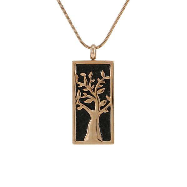 Adorned Tree Cremation Pendant III